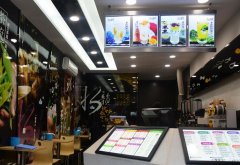 奶茶燈箱定做鋁合金邊框超薄燈箱廣告牌水晶燈