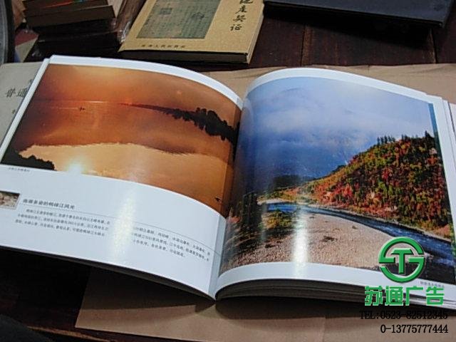 銅版紙畫冊設計制作電話：0523-82512345