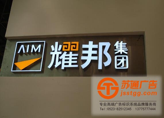 發光字圖片 www.sdhjzc.com 樹脂發光字制作公司選擇蘇通廣告