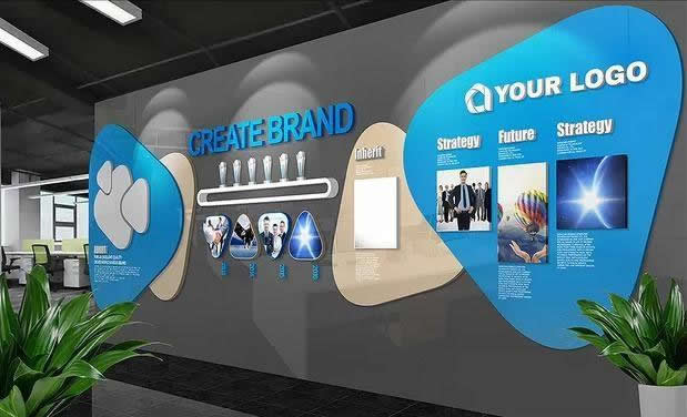 企業文化墻設計制作安裝