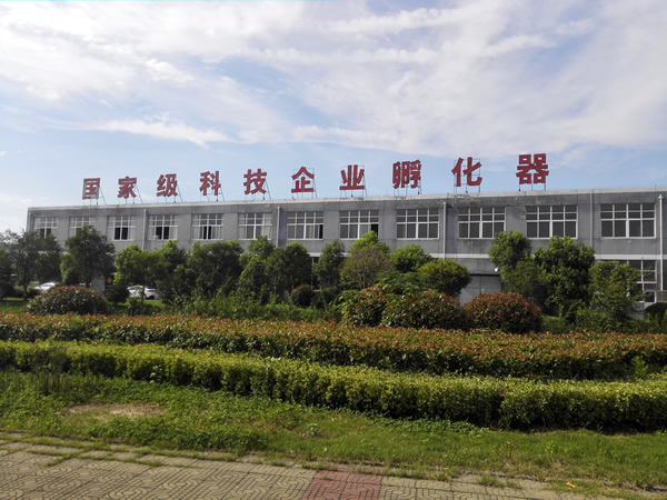 國(guó)家級(jí)科技企業(yè)孵化器樓頂發(fā)光字制作安裝